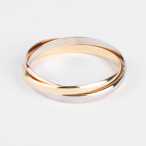 Bracelet Bracelet 3 ors de la maison Cartier collection Trinity 58 Facettes