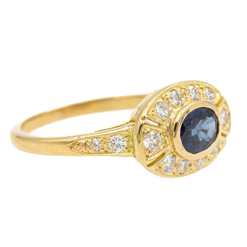 Bague 52 Bague Or jaune Saphir 58 Facettes 2173023CN