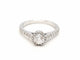 Bague 53 Bague Solitaire Or blanc Diamant 58 Facettes 578819RV