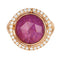 Bague 53 Bague Or Rose, Rubis et Diamants 58 Facettes 31H00049