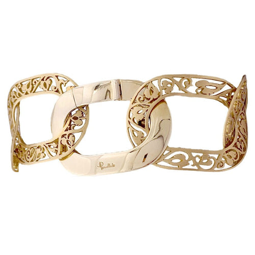 Bracelet Bracelet Pomellato, "Arabesque", or rose. 58 Facettes 33406