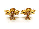 Boucles d'oreilles Boucles d'oreilles Fleur Or jaune Diamant 58 Facettes 1186469CN