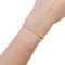Bracelet Bracelet Cartier, "Lignes Essentielles", or rose, diamants. 58 Facettes 32777