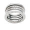 Bague 54 Bague Bulgari, "B.Zero1", or blanc et diamants. 58 Facettes 31073