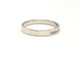 Bague 63 Bague Demie alliance Or blanc Diamant 58 Facettes 813006CN