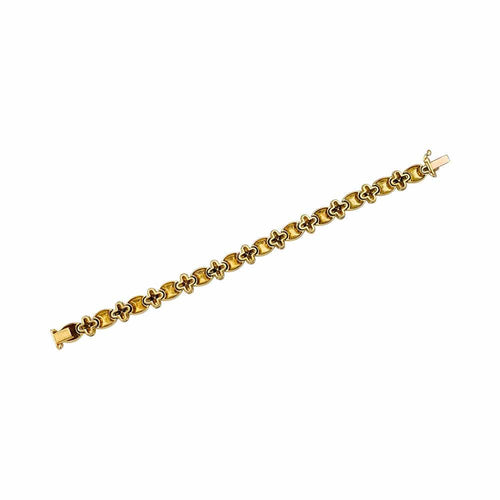 Bracelet Bracelet Van Cleef & Arpels trèfle en or jaune. 58 Facettes 31869