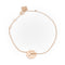 Bracelet Ginette NY Bracelet Milky Way Mini Disc Or rose 58 Facettes 2203302CN