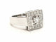 Bague 54 Bague Or blanc Diamant 58 Facettes 578817RV