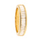 Bague 56 Bague Demi alliance Or jaune Diamant 58 Facettes 2201524CN
