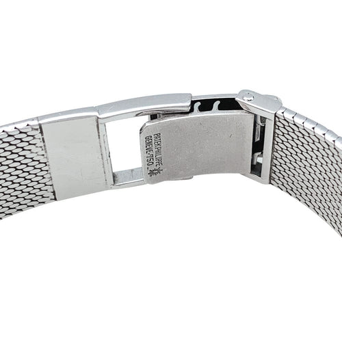 Montre Montre Patek Philippe en or blanc, diamants. Mécanique. 58 Facettes 28395