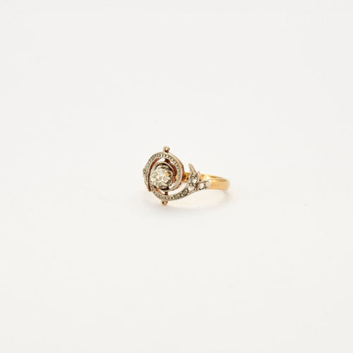 Bague 52 Bague Tourbillon Diamant 0.30ct 58 Facettes 230528
