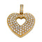 Pendentif Pendentif Poiray, "Coeur secret", en or jaune et diamants. 58 Facettes 31456