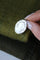 Pendentif Médaille ancienne Art Déco Vierge sur nacre, or blanc, et perles 58 Facettes