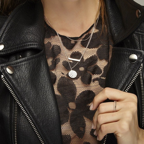 Collier Collier JOIKKA Ivy en Or Rose 750/1000 58 Facettes 60213-55818