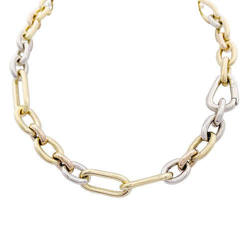 Collier Collier Pomellato vintage, trois ors. 58 Facettes 33249