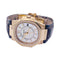 Montre Montre Patek Philippe, "Nautilus", or rose, diamants, cuir. 58 Facettes 32776