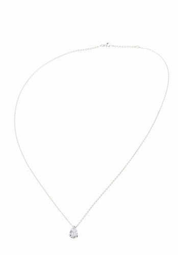 Collier Collier BIJOU PRECIEUX Or blanc et diamants en Or Blanc 58 Facettes 55251-50395
