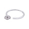 Boucles d'oreilles Boucles d'oreilles Tiffany&Co., "Métro", or blanc, diamant. 58 Facettes 33034