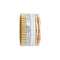 Bague 55 Bague Boucheron, "Quatre White Edition Large", trois ors, céramique blanche. 58 Facettes 30732