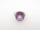 Bague 56 bague POIRAY filles antik t56 en or blanc 18k amethyste et diamants 58 Facettes 247740