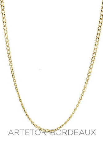 Collier Chaîne maille gourmette 58 Facettes 34951