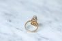 Bague 52 Bague Toi et Moi diamants Belle Epoque 58 Facettes