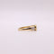 Bague Bague or jaune pavage de diamants 58 Facettes