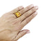 Bague 48 Bague Fred or jaune et citrine. 58 Facettes 30711