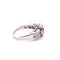 Bague Bague Or blanc Diamants 58 Facettes