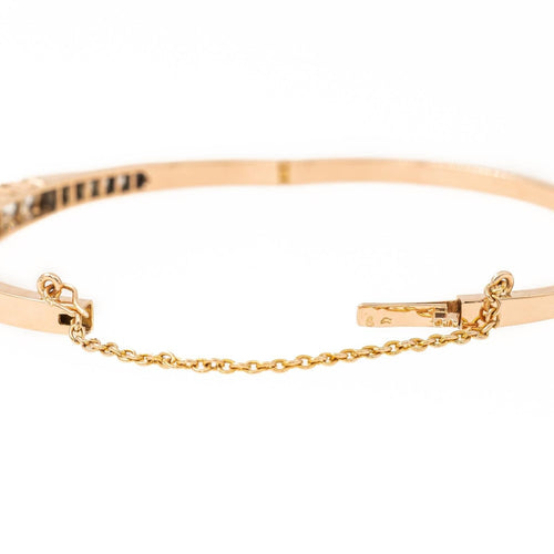 Bracelet Bracelet Jonc Or rose Diamant 58 Facettes 2112653CN