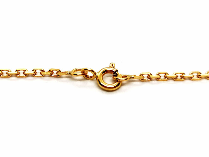 Collier Collier Maille forçat Or jaune 58 Facettes 1468338CN