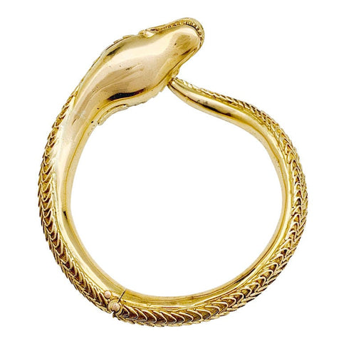 Bracelet Bracelet Lalaounis "Serpent" or jaune. 58 Facettes 30865