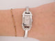Montre montre GUCCI bamboo diamants quartz acier palladie 58 Facettes 256725