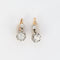 Boucles d'oreilles Dormeuses diamants 58 Facettes 651