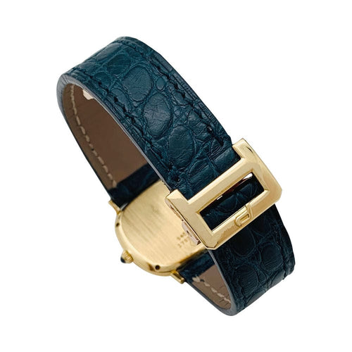 Montre Montre Piaget en or jaune, cuir. 58 Facettes 31415