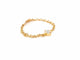 Bague 53 Bague Chaînette Or rose Diamant 58 Facettes 578689RV