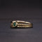 Bague Bague émeraude ovale sertie clos 58 Facettes