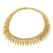 Collier Collier en or jaune à franges de fils torsadés. 58 Facettes 32348
