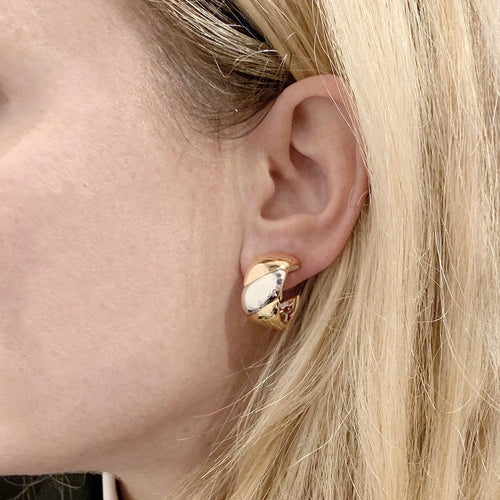 Boucles d'oreilles Boucles d'oreilles Cartier 3 ors 58 Facettes 30847