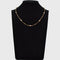 Collier Chaine en or maille cube et perles de culture 58 Facettes 22-301