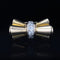 Bague 55 Bague tank noeud diamants 58 Facettes 22-622
