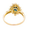Bague 56 Bague Pompadour Or jaune Saphir 58 Facettes 2601749CN