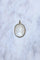 Pendentif Médaille ancienne Art Déco Vierge sur nacre, or blanc, et perles 58 Facettes