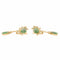 Boucles d'oreilles boucles d'oreilles or jaune Jade Jadéite 58 Facettes 2432029CN