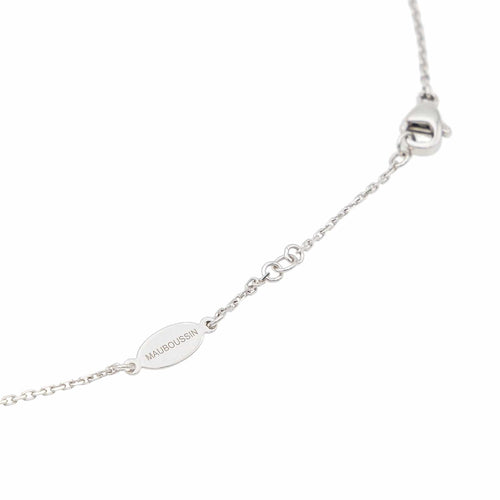 Collier Mauboussin Collier Trèfle de Toi Or blanc Nacre 58 Facettes 2542129CN