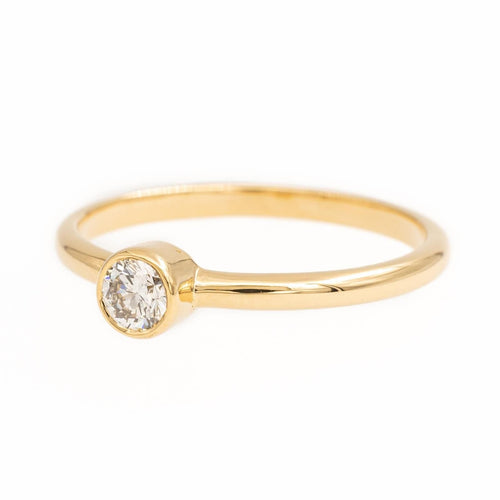 Bague 54 Bague Solitaire Or jaune Diamant 58 Facettes 2259617CN