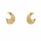Boucles d'oreilles Boucles d'oreilles or jaune godronné 58 Facettes 15-200