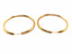 Boucles d'oreilles Boucles d'oreilles Créoles Or jaune 58 Facettes 1660379CN