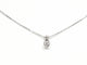 Collier Collier Chaîne + pendentif Or blanc Diamant 58 Facettes 579137RV