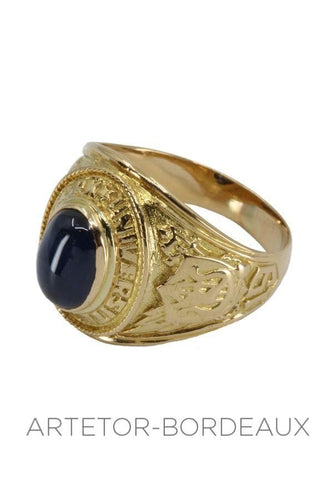 Bague 63 Bague université américaine 58 Facettes 35641